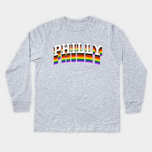 Philly Pride 2019 Kids Long Sleeve T-Shirt